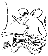 Satire of 
Mouse using Computer Man